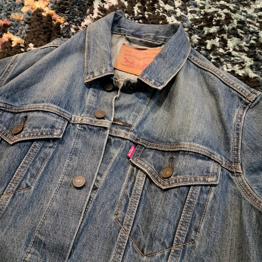 Levi's Blue Denim Trucker Jacket